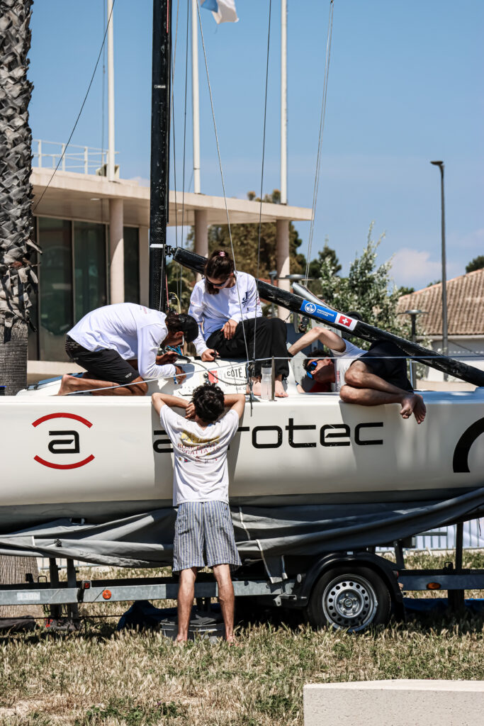 Couverture du J70 Corinthian World Championship à Marseille pour le Club La Pelle